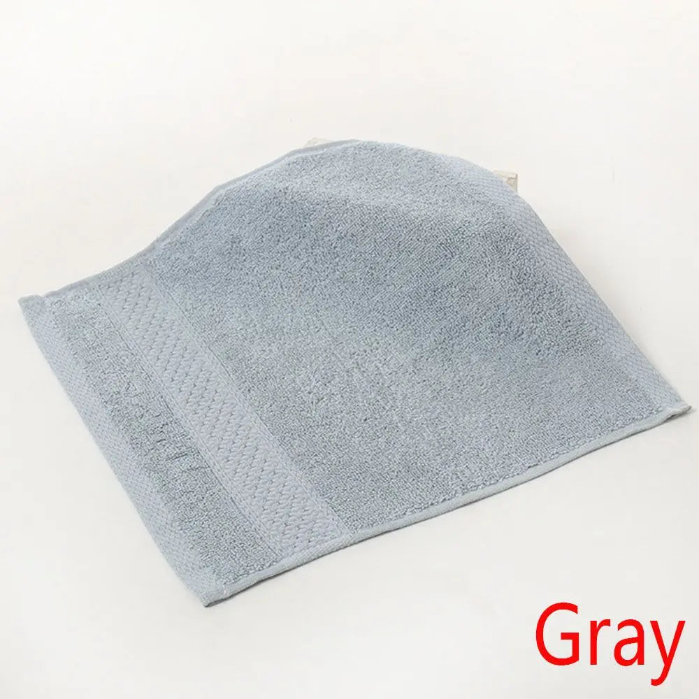 Extreme Comfort Cotton Antibacterial Absorbent Face Towel Square Scarf Dry Body Wash Cloths