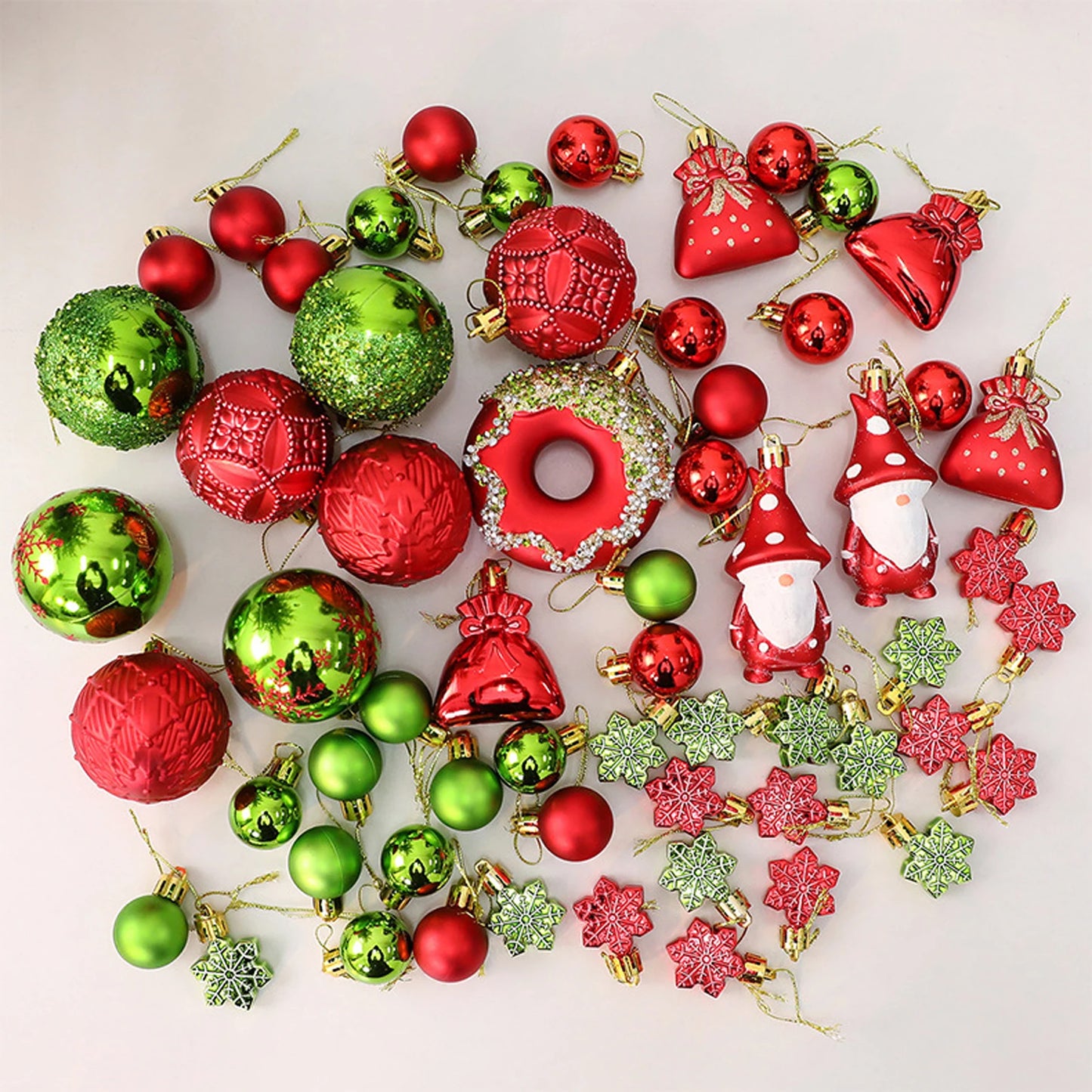 Christmas Gift Painted Christmas Ball Set Ornament Christmas Decoration Christmas Tree Ornament Decoration Merry Christmas