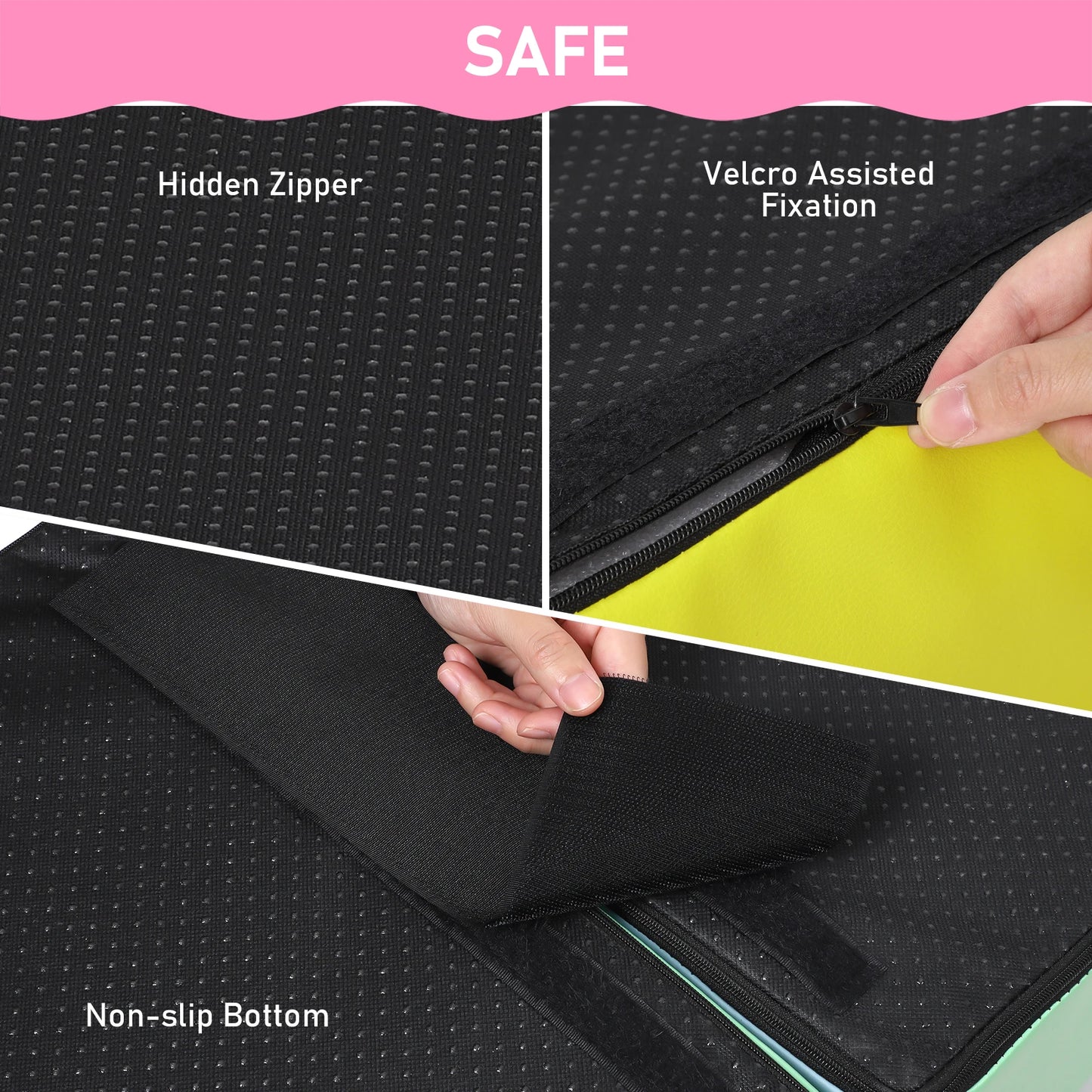 Foam Climbing Blocks for Toddlers and Preschoolers - Soft Climbing Indoor Set - Active Play Set for Climbing, Crawling 5PCS