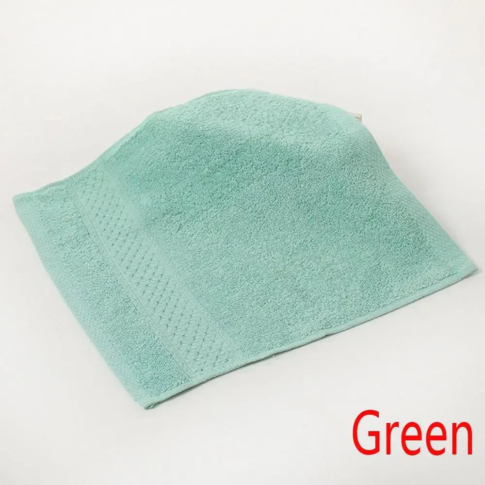 Extreme Comfort Cotton Antibacterial Absorbent Face Towel Square Scarf Dry Body Wash Cloths