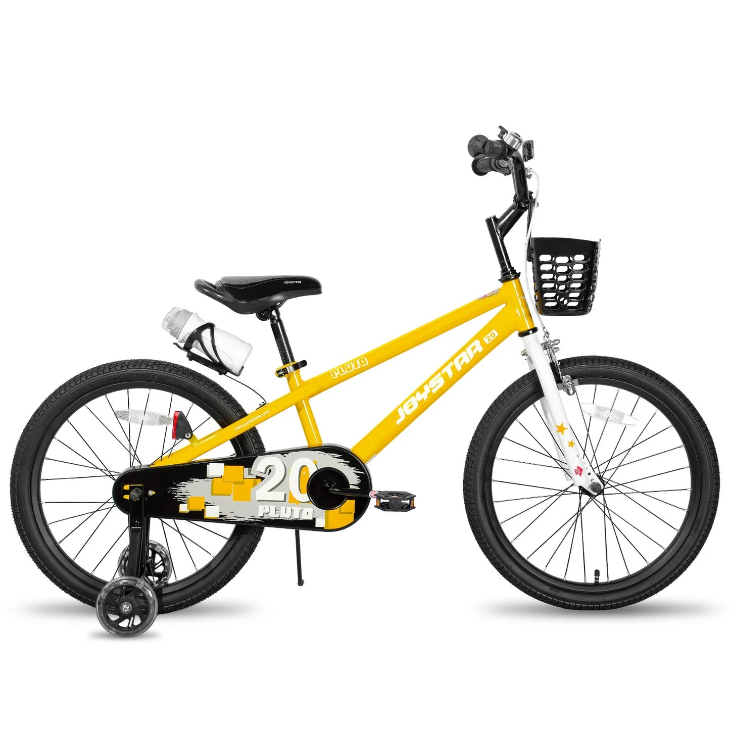 JOYSTAR 12 14 16 18 20 Inch Kids Bike with Light Up Training Wheels, Kids' Bicycle for Boys Girls Age 3-12 Years, Children Bikes