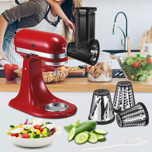 Fruit Vegetable Tools Slicer Shredder Chopper Attachments For KitchenAid