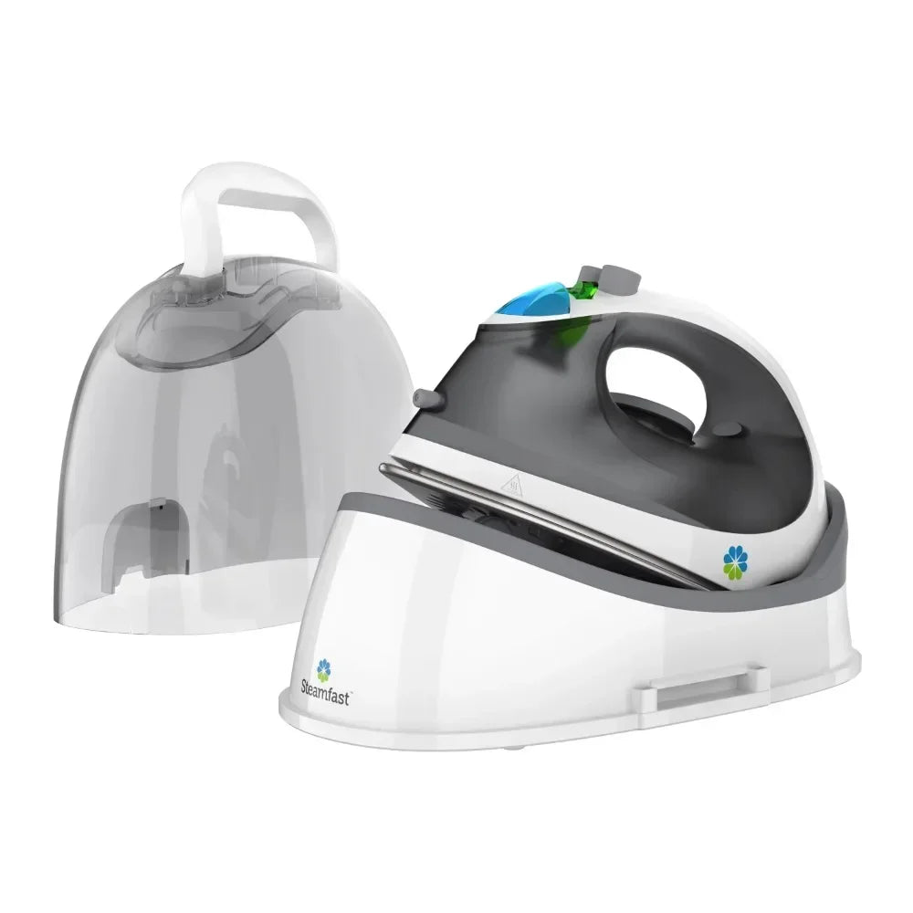 Steam Iron Portable Cordless with Carrying Case
