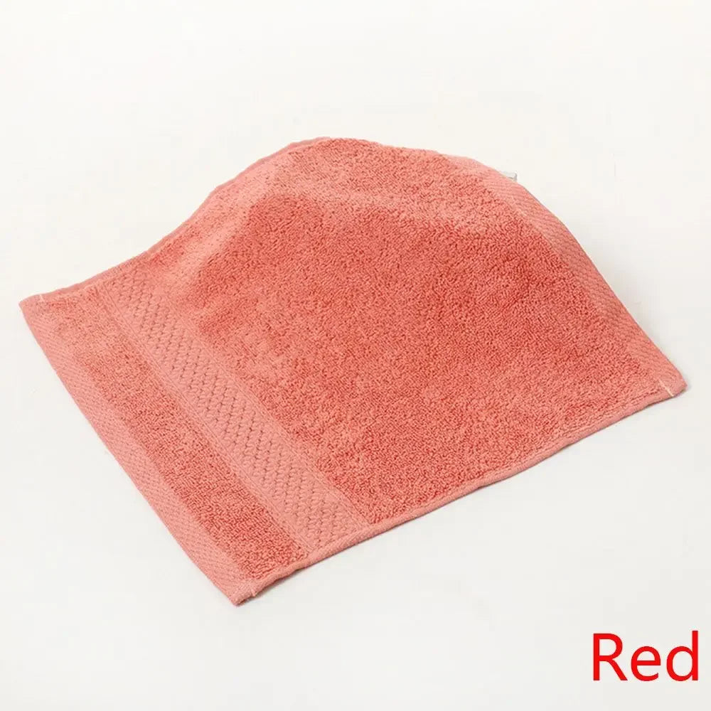 Extreme Comfort Cotton Antibacterial Absorbent Face Towel Square Scarf Dry Body Wash Cloths