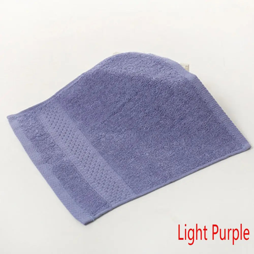 Extreme Comfort Cotton Antibacterial Absorbent Face Towel Square Scarf Dry Body Wash Cloths
