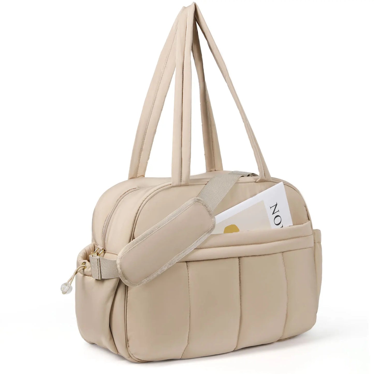 Guangdong Quilted Weekender Duffel Bag For Daily Travel