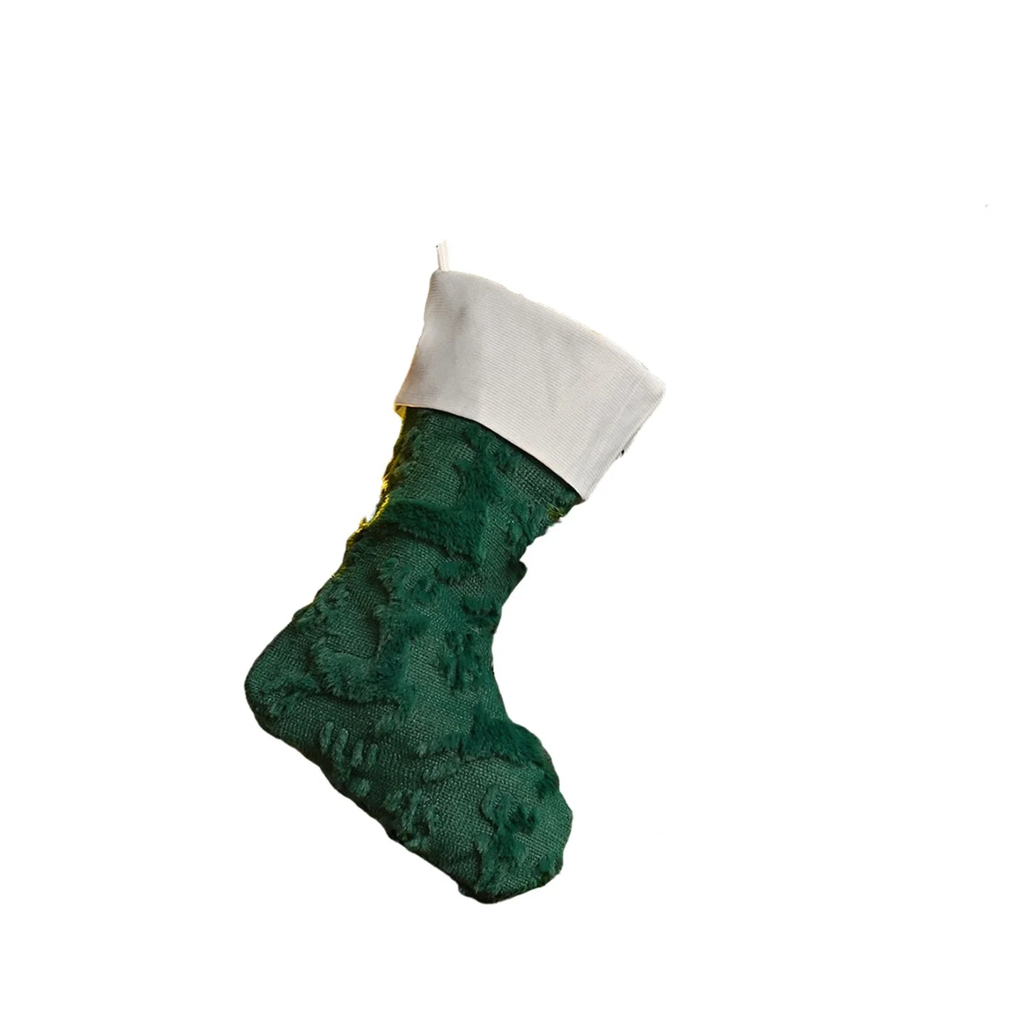 Popular Five-Star Christmas Stockings Christmas Stockings Christmas Decorative Stockings Embroidered Plush Stockings