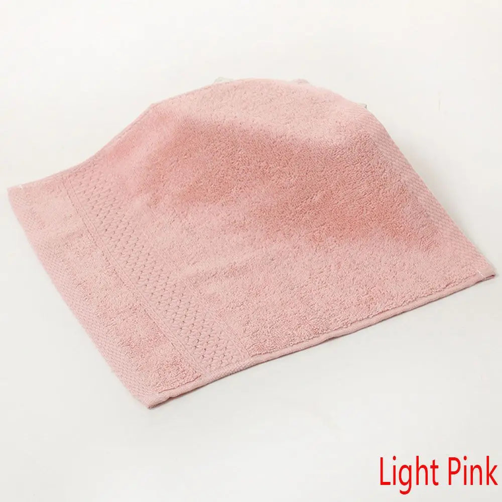 Extreme Comfort Cotton Antibacterial Absorbent Face Towel Square Scarf Dry Body Wash Cloths