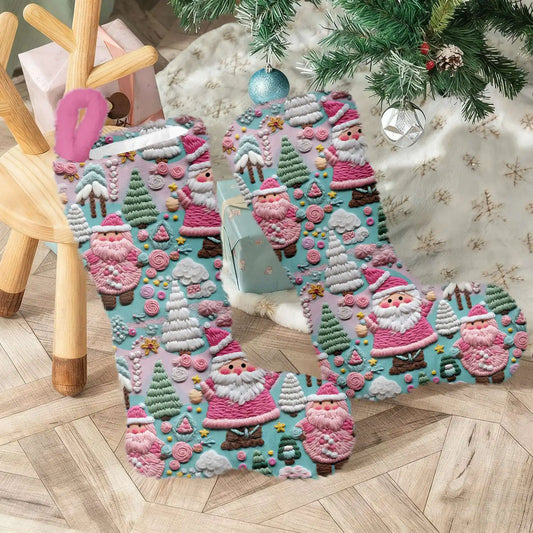 Christmas Stocking Ornaments Christmas Tree Decoration Pendants Christmas Decoration 2025 новогодний декор