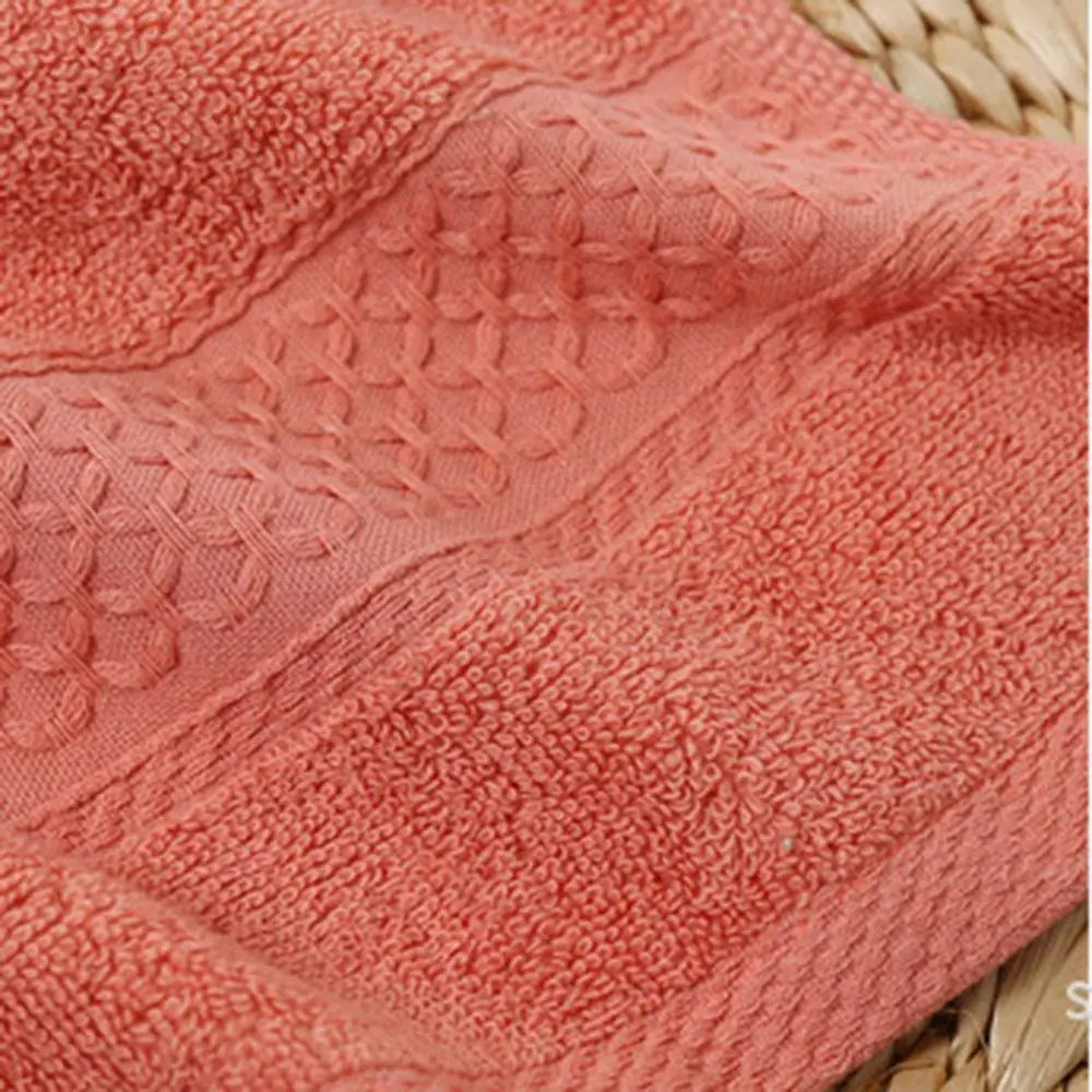 Extreme Comfort Cotton Antibacterial Absorbent Face Towel Square Scarf Dry Body Wash Cloths