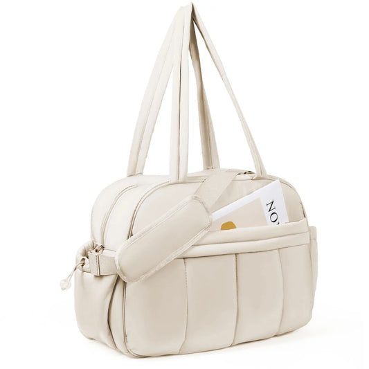 Guangdong Quilted Weekender Duffel Bag For Daily Travel